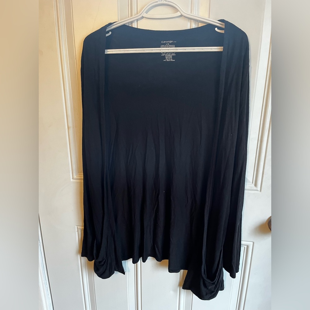 George | Light Black Cardigan
